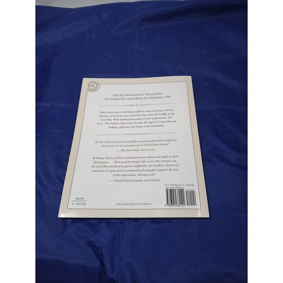 The Boys' War: Confederate and Union Soldiers Talk About the Civil War Paperback - Picture 2 of 5